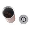 Tourbon Handmade Leather Tool Exquisite Storage Tube Needle Leather Cylinder Storage Cigar Box